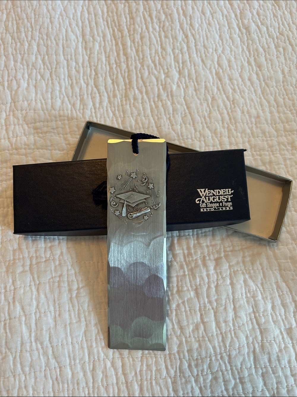 Wendell August Graduation Bookmark